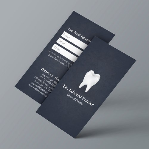 Professional Dental Care Dentist Appointment Blue