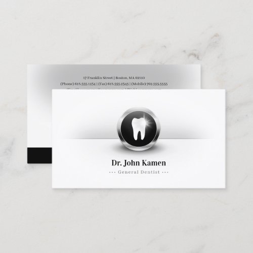 Professional Dental  Dentist Appointment Card