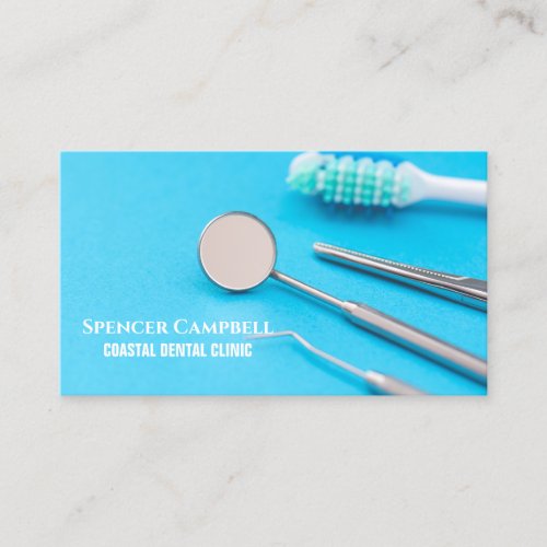 Professional Dental Office Supplies Dentist  Business Card