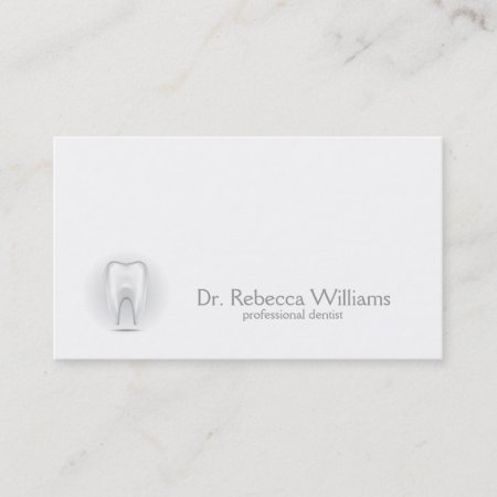 Professional Dentist Business Card