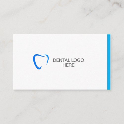 Professional Dentist Business Presentation Card