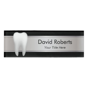 dental name tags zazzle