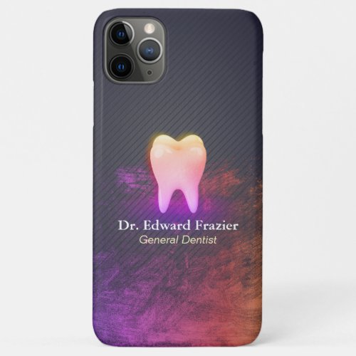 Professional Dentist Dental Clinic Rose Gold Tooth iPhone 11 Pro Max Case