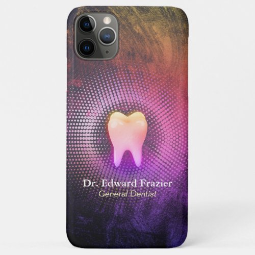 Professional Dentist Dental Clinic Rose Gold Tooth iPhone 11 Pro Max Case
