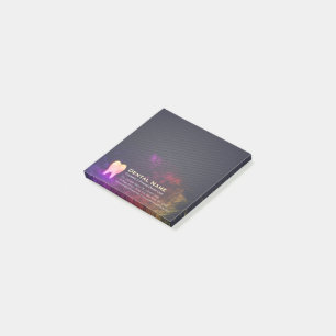 Professional Dentist Dental Clinic Rose Gold Tooth Post-it Notes