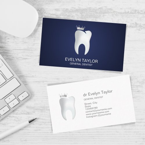 Professional Dentist Dental Clinic teeth Whitening Business Card