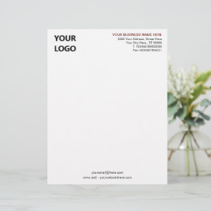 Professional Design Business Letterhead Template