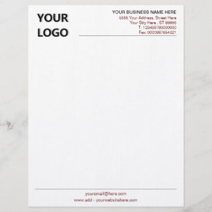 Professional Design Business Letterhead Template