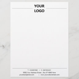 Professional Design Business Letterhead with Logo