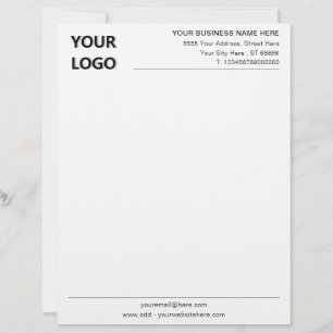 Professional Design Custom Business Letterhead