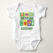Professional Dietitian Iconic Designed Baby Bodysuit (Front)