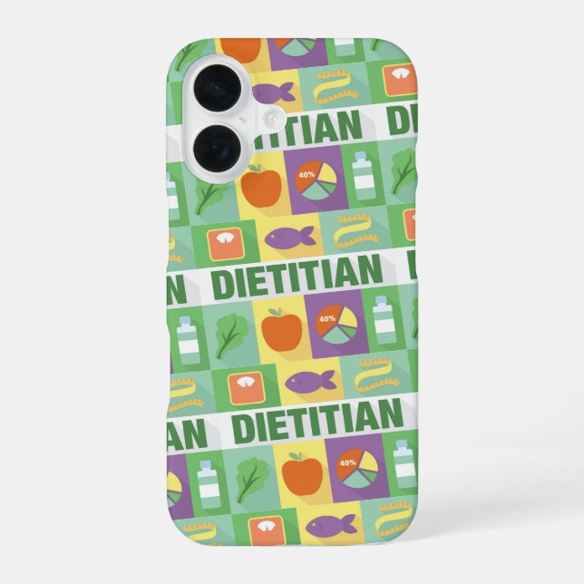 Professional Dietitian Iconic Designed Iphone Case (Back)