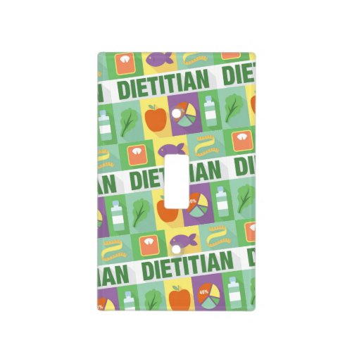 Professional Dietitian Iconic Designed Light Switch Cover