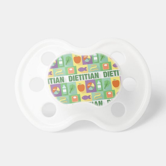 Professional Dietitian Iconic Designed Pacifier