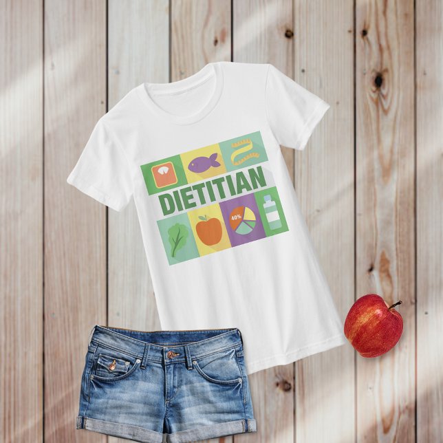 Professional Dietitian Iconic Designed T-Shirt (Creator Uploaded)