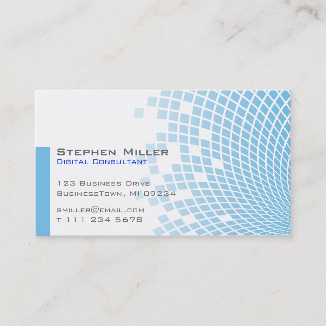 Professional Digital Business Card (Front)