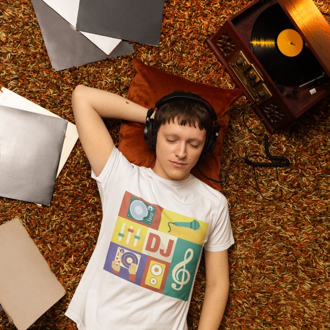 Professional Disc Jockey Iconic Designed T-Shirt (Creator Uploaded)