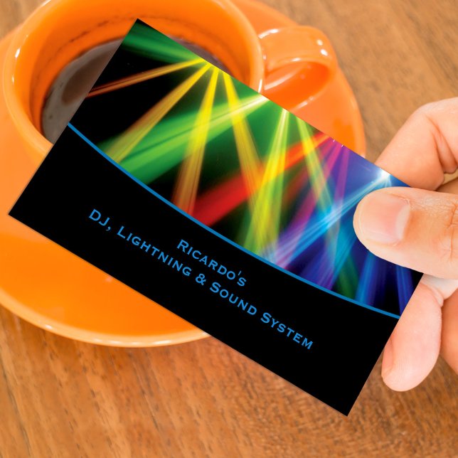 Professional DJ Business Card Template (Creator Uploaded)