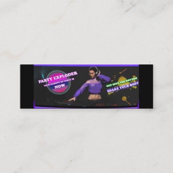 Professional Dj Services Party Business Cards by Baysideimages at Zazzle