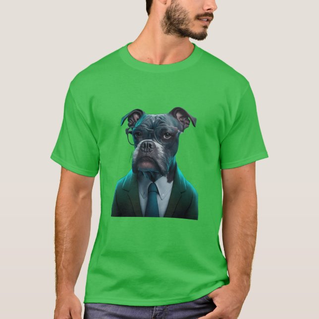 Professional dog retro retro T-Shirt (Front)