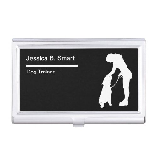 Professional Dog Trainer Business Card Case
