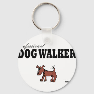 Professional Dog Walker Keychain