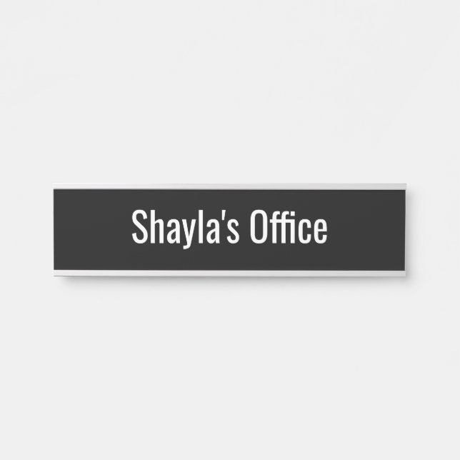 Professional Door Nameplate office (Front)