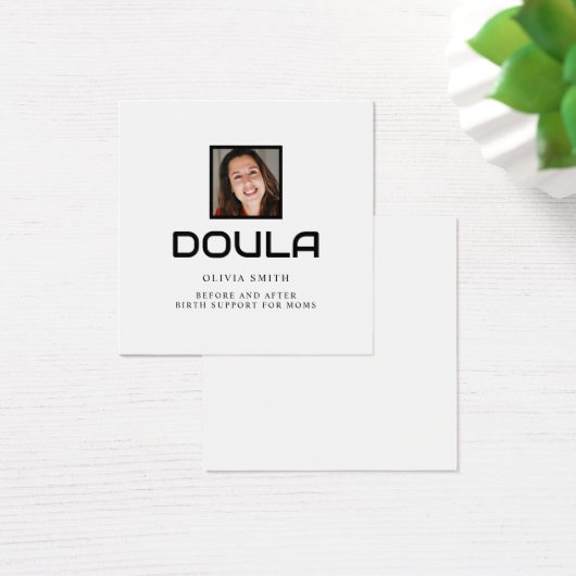 Professional Doula Photo Name Identity Design (Desk)