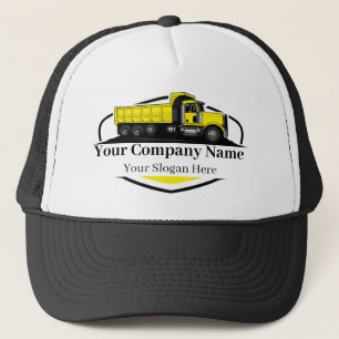 Professional Dump Truck Hauling Company Trucker Hat