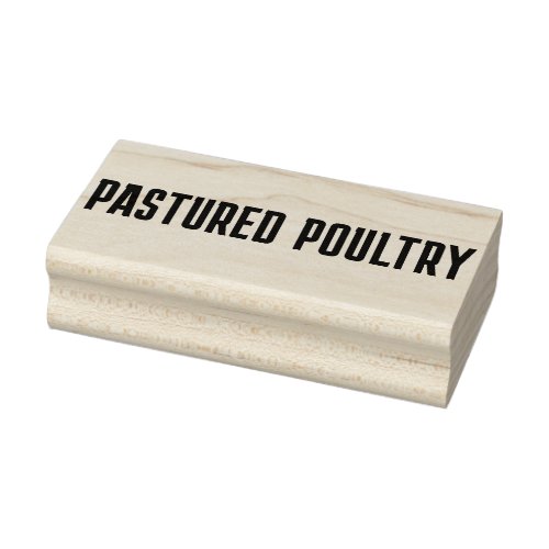 Professional Egg Carton Stamp PASTURED POULTRY