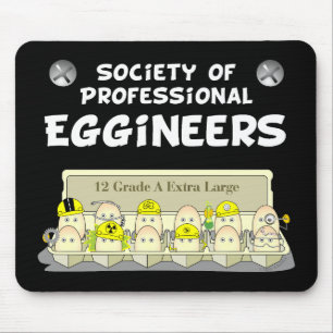 Professional Eggineers Mouse Pad