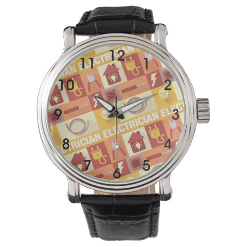 Professional Electrician Iconic Pattern Watch