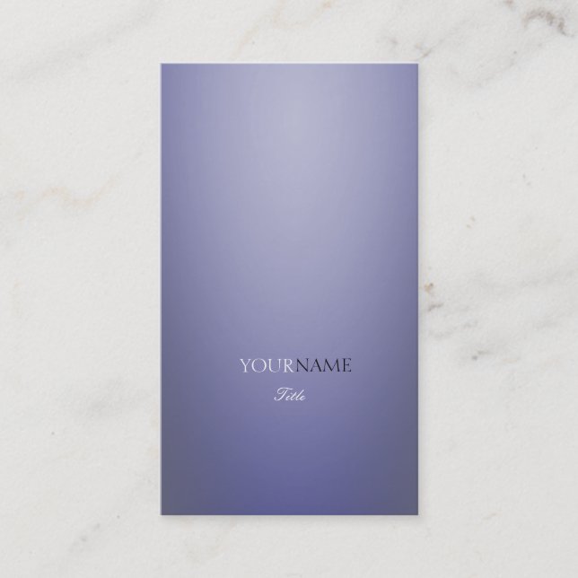 Professional Elegant Business Card (Front)