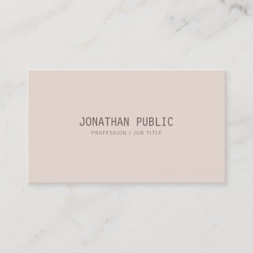 Professional Elegant Colors Modern Clean Template Business Card