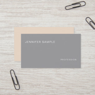 Professional Elegant Colors Modern Stylish Design Business Card