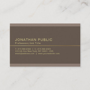 Professional Elegant Creative Pearl Finish Luxury Business Card