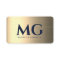 Professional Elegant Dark Navy Faux Gold Modern