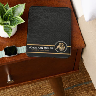 Professional Elegant Gold Lion Logo Kindle Cover