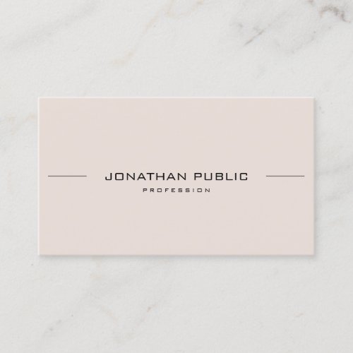 Professional Elegant Gothic Text Graceful Clean Business Card