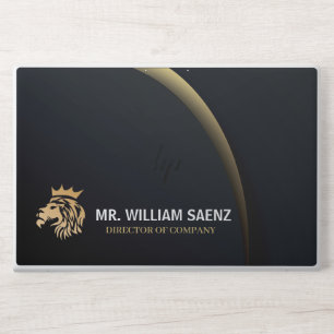  Professional Elegant Lion Logo  HP Laptop Skin