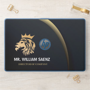  Professional Elegant Lion Logo  HP Laptop Skin