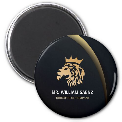  Professional Elegant Lion Logo  Magnet
