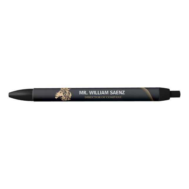  Professional Elegant Lion Logo  Pen (Front)