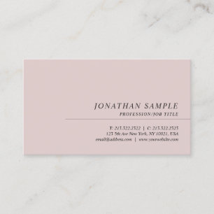 Professional Elegant Minimalist Template Modern Business Card
