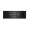 Professional Elegant Modern Black  Brushed Metal