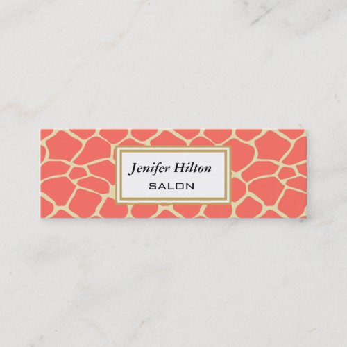 Professional elegant modern classy giraffe business card templates