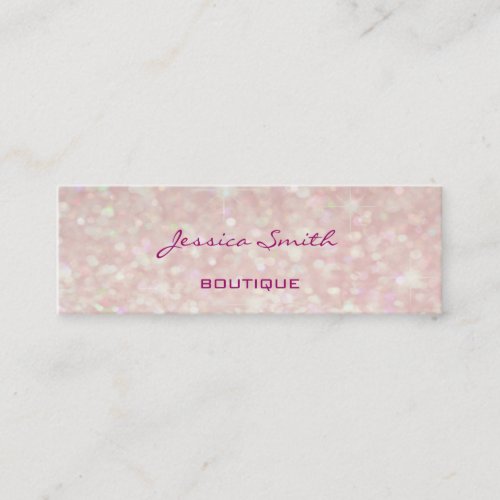 Professional elegant modern luxury glitter bokeh business card templates