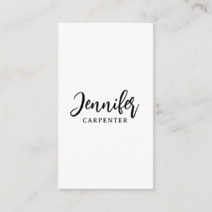 Professional elegant modern minimalist add name enclosure card