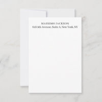 Professional elegant modern minimalist add name