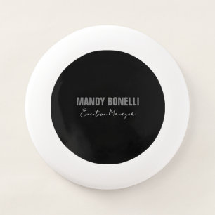Professional elegant modern minimalist add name Wham-O frisbee